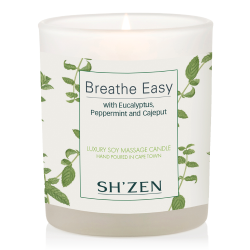 Breathe Easy Luxury Massage Soy Massage Candle - 180g