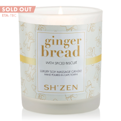 Gingerbread Luxury Massage Soy Massage Candle - 180g