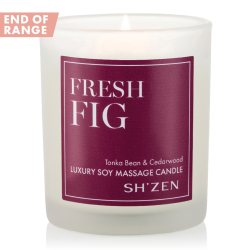 Fresh Fig Luxury Massage Soy Candle - 180g