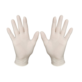 Gloves - Latex Powdered (Medium)  100's