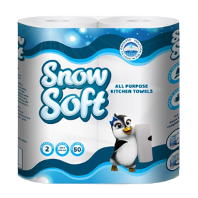 Paper Roll - Small Snowsoft (Kitchen Roll)  2's