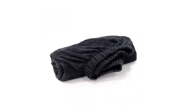 Towelling Boob Tube - Black