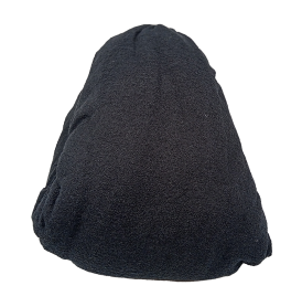 Bed Cover LRG with Face Hole - Black