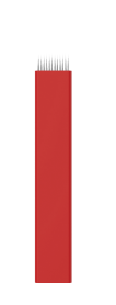 BROWGAZZM Flat Red Shading Blade #12N 0.25mm(D)