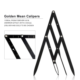 ***BROWGAZZM Black Golden Mean Calipers (small)