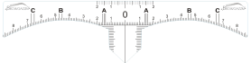 ***BROWGAZZM Mapping Ruler Sticker (50pcs)