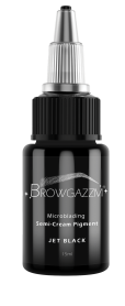 ***BROWGAZZM Pigment Jet Black 15ml
