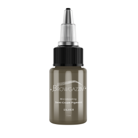 ***BROWGAZZM Pigment Silver 15ml