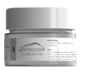 BROWGAZZM Topical Numbing Cream 50g
