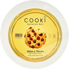 COOKI Epilation Roll 100m x 70mm, 80gsm