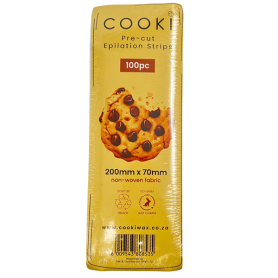 COOKI Pre-cut Epilation Body Strips 100pc, 80gsm