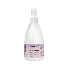 Depileve Oil Cleanser 200ml - Sunflower & Aloe Vera