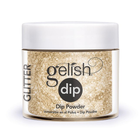 ***Dip Glitter & Gold 23g - Gelish
