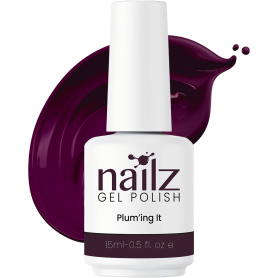 Nailz Gel Polish 15ml - 216 - Plum'ing It