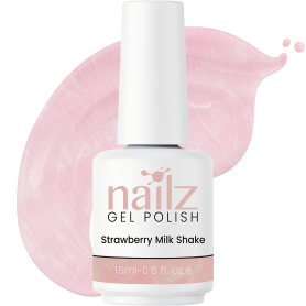 Nailz Gel Polish 15ml - Strawberry Milk Shake