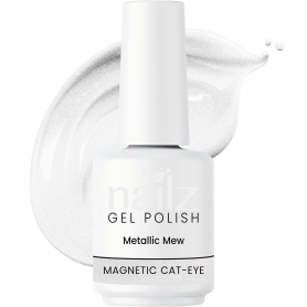 NAILZ Gel Polish 15ml Magnetic Cat Eye- Metallic Mew