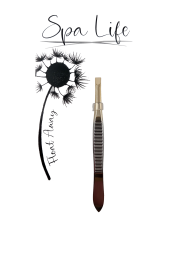 Spa Life Crab Tip Tweezer- Gold Tip
