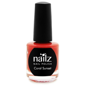 Nailz Nail Polish 15ml  Coral Sunset