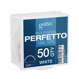 ***Perfetto Tips White Size 7 50pk - Gelish