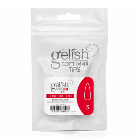 Soft Gel Tips - Long Stiletto 3 50pk Refill - Gelish