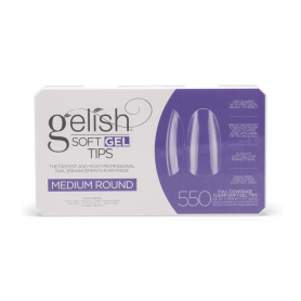 ***Soft Gel Tips - Medium Round 550pk - Gelish