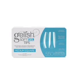 ***Soft Gel Tips - Medium Square 550pk - Gelish