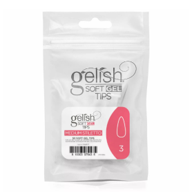 Soft Gel Tips - Stiletto Medium 3 50pk Refill - Gelish