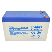 GS8-12  12V 8AH GEL  BATTERY