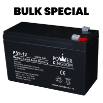 10 BULK PS9-12 12V 9AH BATTERY