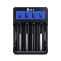 LASA 4 Bay 18650 / 26650 / 18490 / AAA / AA Multi Smart Char
