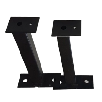 100MM BLACK BRACKET FOR STRIP BEAM