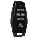 REM25 BLACK TWO WAY REMOTE CONTROL 868MHz