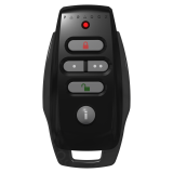 REM25 BLACK TWO WAY REMOTE CONTROL 868MHz