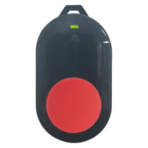 REM101M 1 BUTTON REMOTE GREY/RED