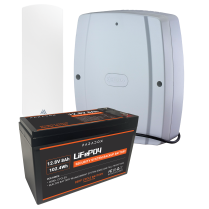 K70M + 12V 3AMP Li-ION PSU + 12,8V Li-ION BATTERY