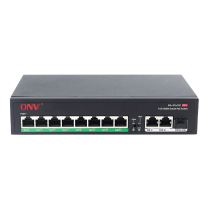 POE -11 Port Gigabit Fiber (ONV-H3108PFD)