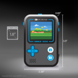 MY ARCADE GAMER MINI CLASSIC - BLACK & BLUE