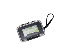 B&W O/D CASE 200 W/FOAM - BLACK/TRANSPARENT