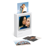 POLAROID HI-PRINT 3x3 PHOTO PRINTER - WHITE + 10 SHEETS
