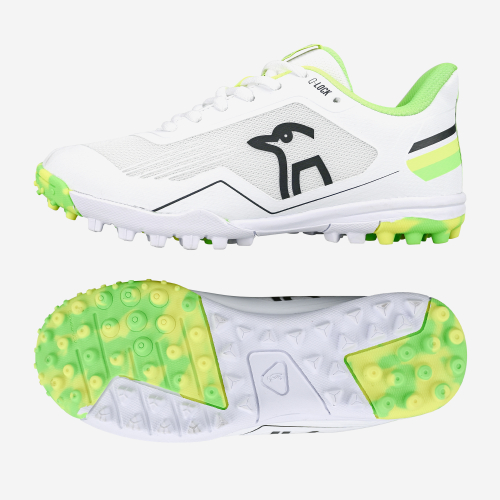 KC 5.O RUBBER SOLED CRICKET SHOE YELLOW & GREEN