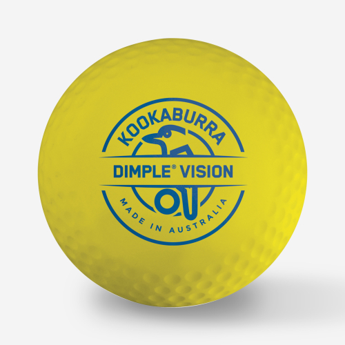 Kookaburra Dimple Vision Hockey Ball Yellow
