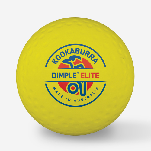 Dimple Elite Hockey Ball yellow