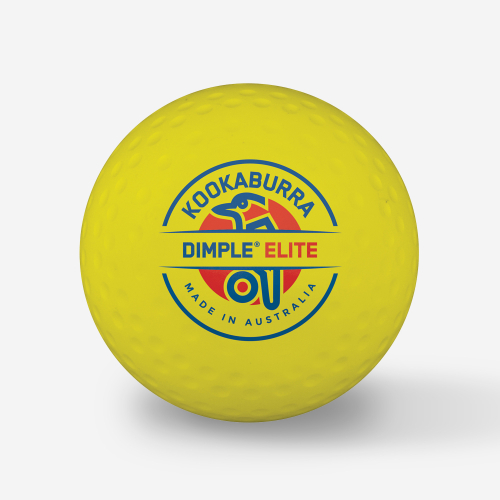 Dimple Elite Hockey Ball yellow