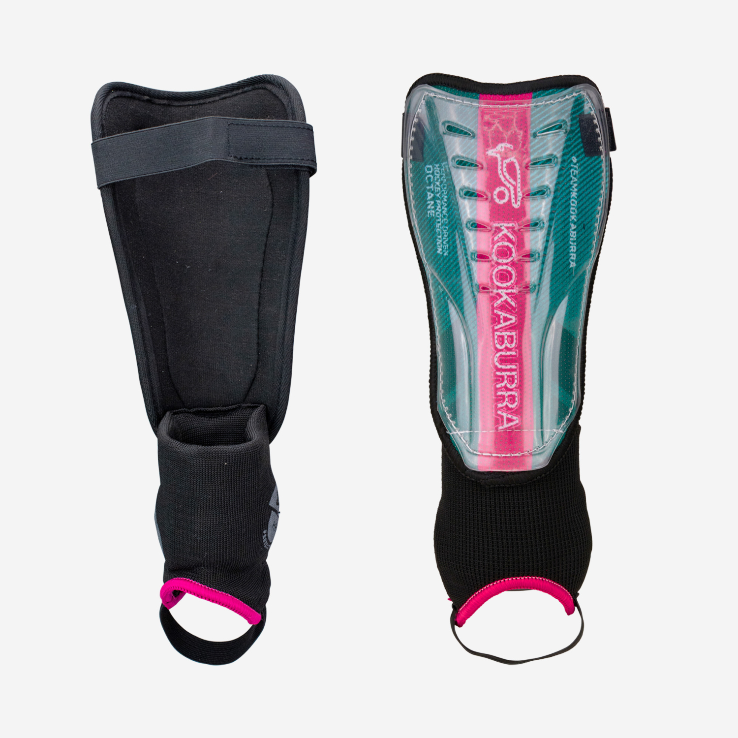 Kookaburra Octane Hockey Shin Guard  Marine/Pink