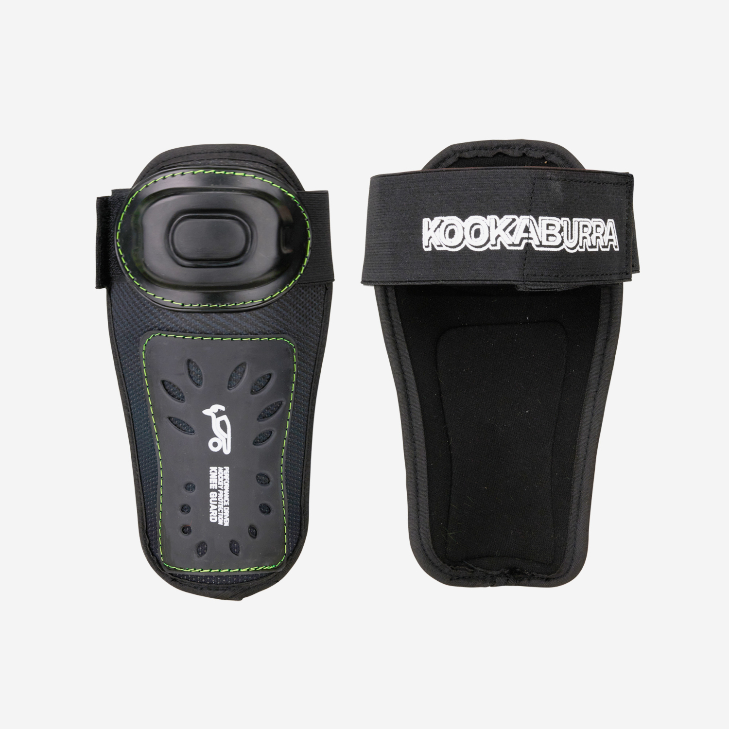 Kookaburra Knee Guard Black/Lime