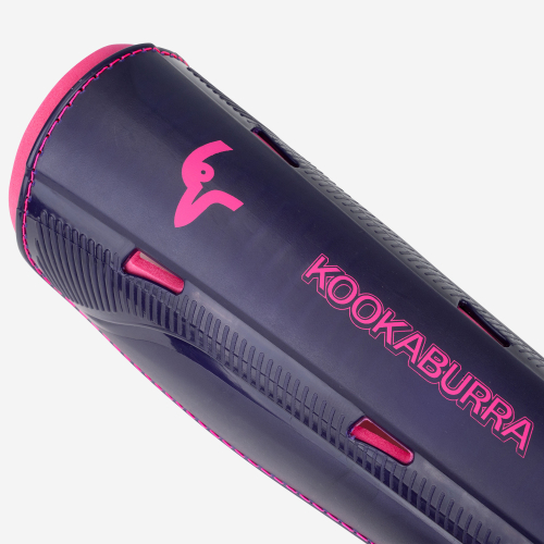 Kookaburra Edge Hockey Shin Guards Purple/Pink