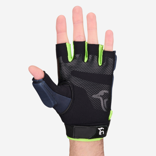 Kookaburra Pro Spirit Hockey Glove &ndash; Grey/Lime