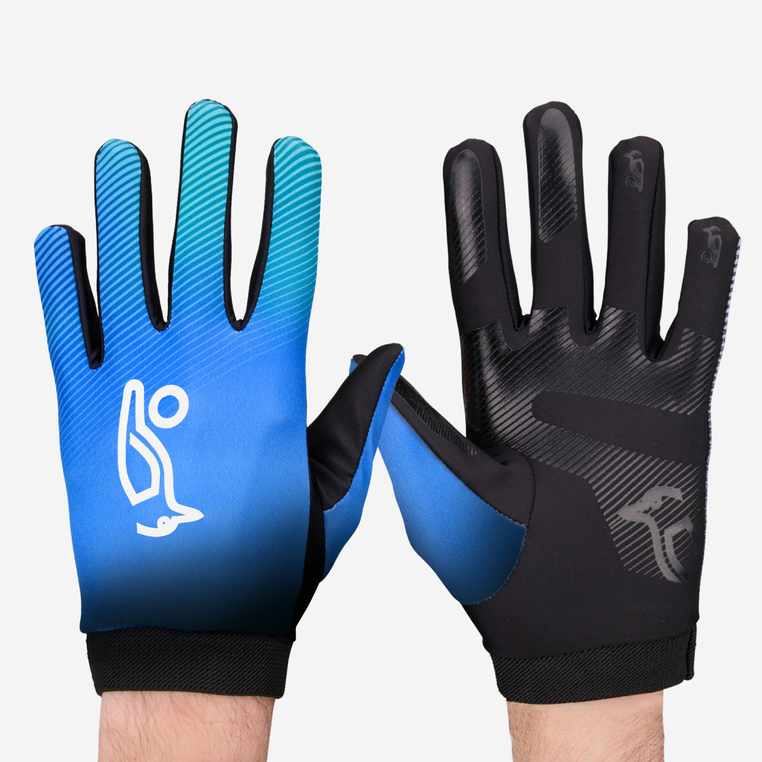 Kookaburra Nitrogen Hockey Gloves &ndash; Blue | Junior Full-Finger Pair