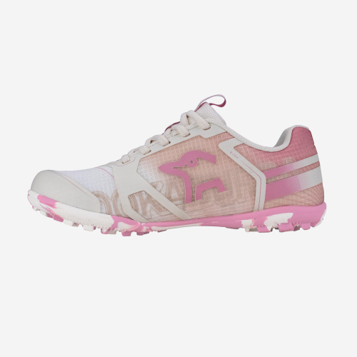 Kookaburra Orbit Hockey Shoes Bone/Salmon Pink 