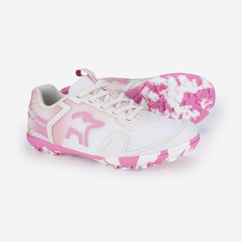 Kookaburra Orbit Hockey Shoes Bone/Salmon Pink 